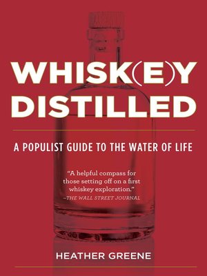 cover image of Whiskey Distilled